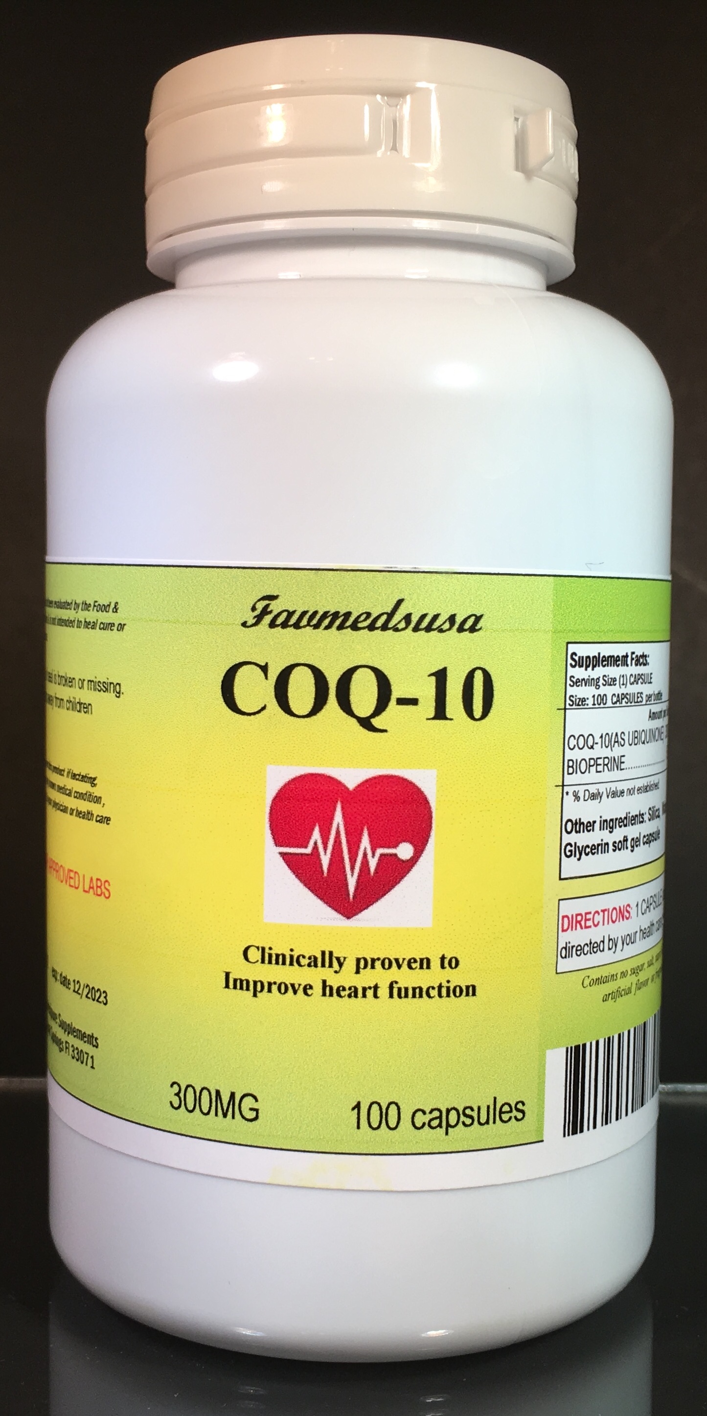 CoQ-10 300mg - 100 capsules